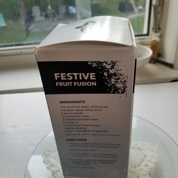 Strongbow Carafe Pitcher Apple Cider Glass New in Box 660 ml - Picture 6 of 9